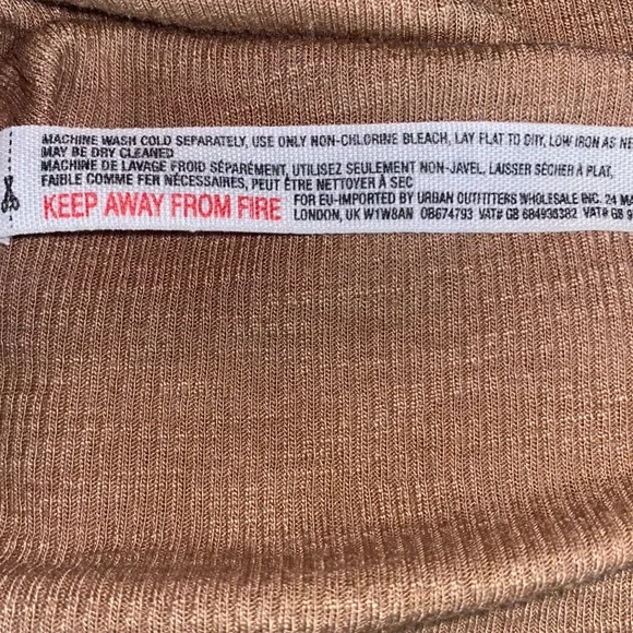 Free People brown tank top. Size S - Picture 4 of 4